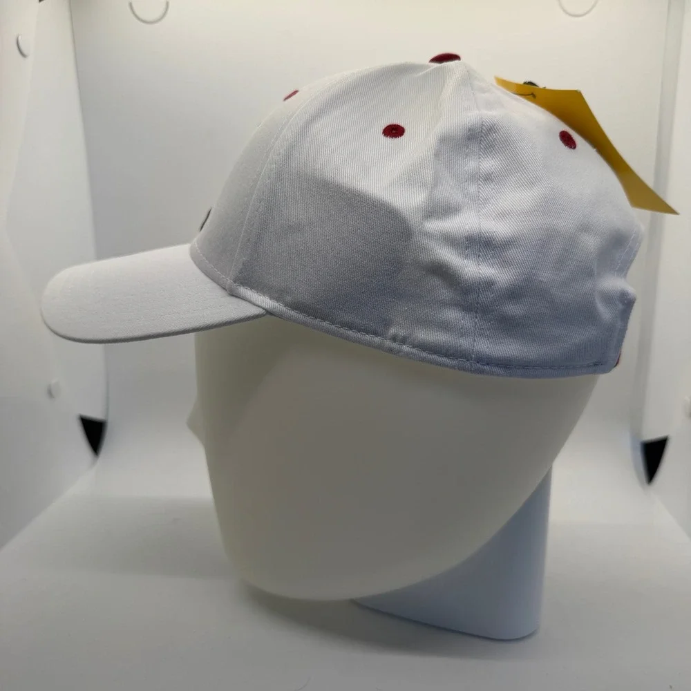 Disney Mickey Mouse 90 Years White Baseball Cap Hat Jerry Leigh Adult Adjustable
